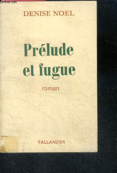 PRELUDE ET FUGUE - ROMAN