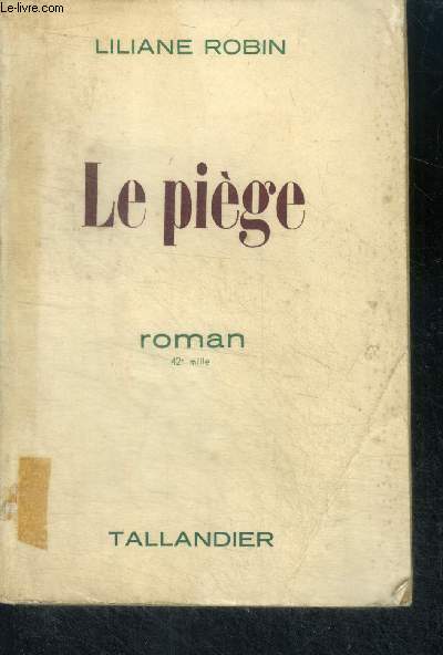 LE PIEGE - ROMAN