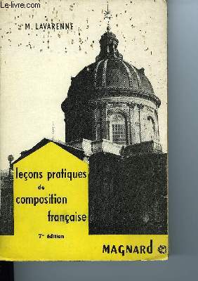 LECONS PRATIQUES DE COMPOSITION FRANCAISE