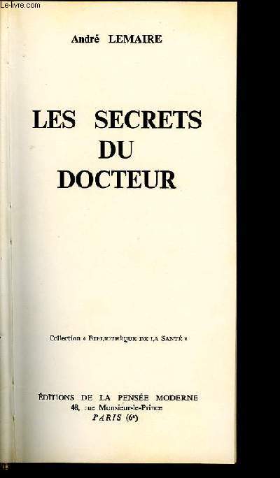 LES SECRETS DU DOCTEUR