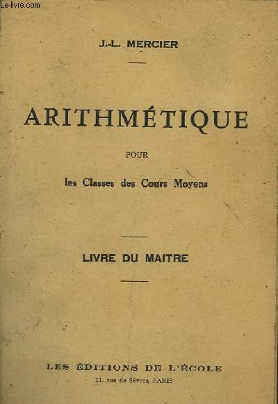 ARITHMETIQUE