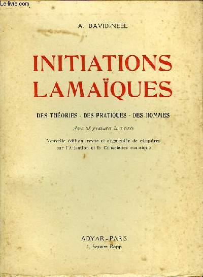 INITIATIONS LAMAQUES