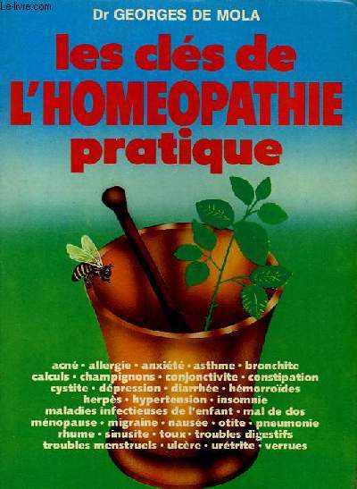 LES CLES DE L'HOMEOPATHIE PRATIQUE