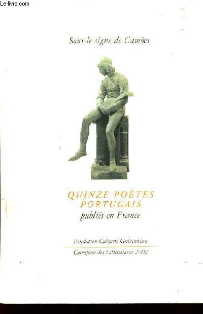 QUINZE POETES PORTUGAIS