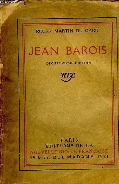 JEAN BAROIS