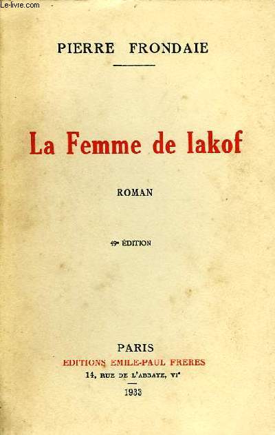 LA FEMME DE IAKOF