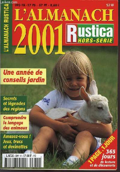 L'ALMANACH RUSTICA 2001