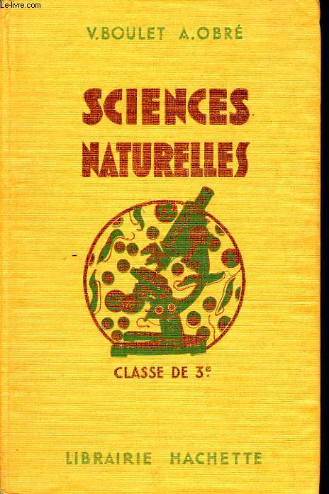 SCIENCES NATURELLES, CLASSE DE 3e