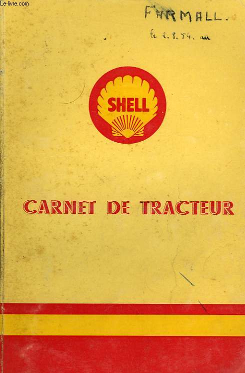 CARNET DE TRACTEUR, FARMALL M