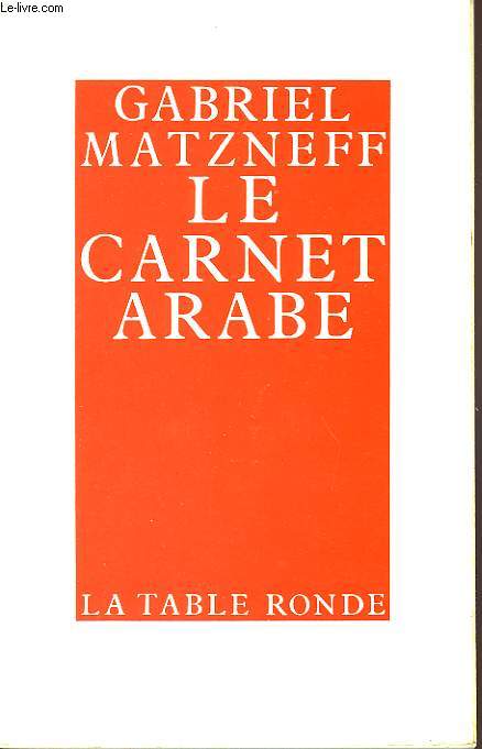LE CARNET ARABE