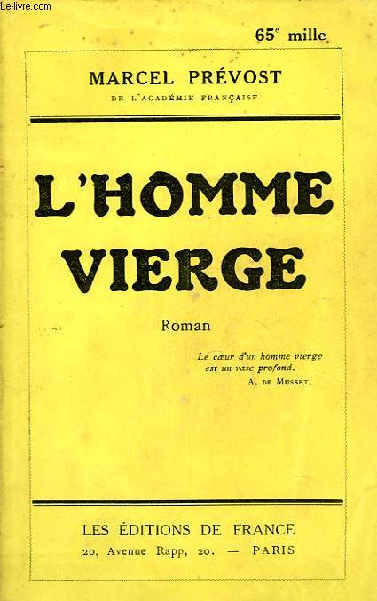 L'HOMME VIERGE