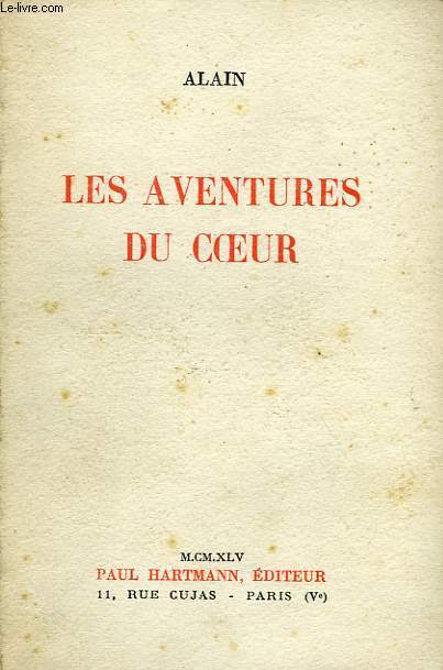 LES AVENTURES DU COEUR