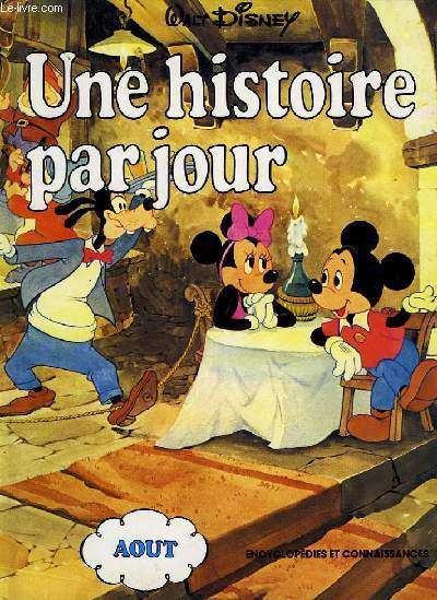 WALT DISNEY, UNE HISTOIRE PAR JOUR, AOUT