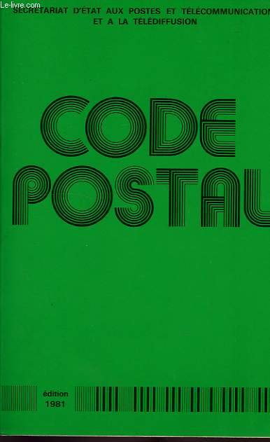CODE POSTAL, 1981
