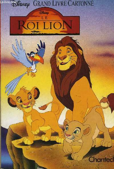 DISNEY, GRAND LIVRE CARTONNE, LE ROI LION