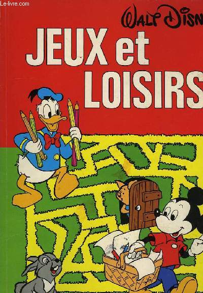 WALT DISNEY, JEUX ET LOISIRS