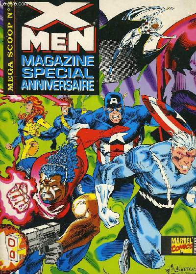 X-MEN, MAGAZINE SPECIAL ANNIVERSAIRE, MEGA SCOOP N3