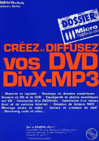 CREEZ ET DUFFUSEZ VOS DVD DivX-MP3