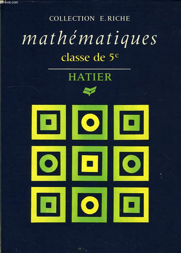 MATHEMATIQUES, CLASSE DE 5e