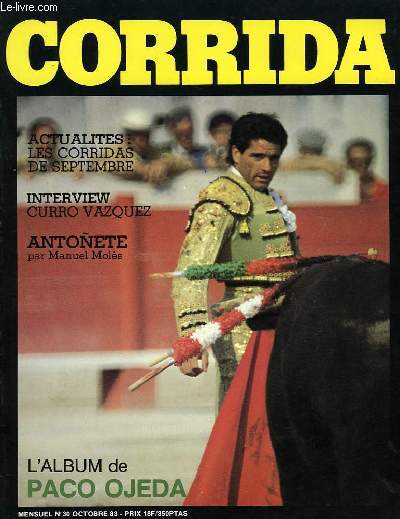 CORRIDA, N 30, OCT. 1983