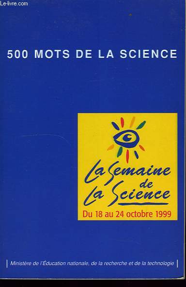 500 MOTS DE LA SCIENCE