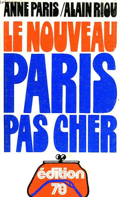 LE NOUVEAU PARIS PAS CHER, EDITION 78