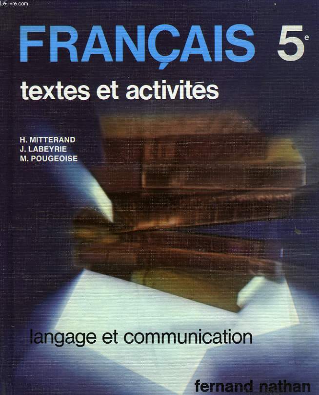 FRANCAIS 5e, TEXTES ET ACTIVITES