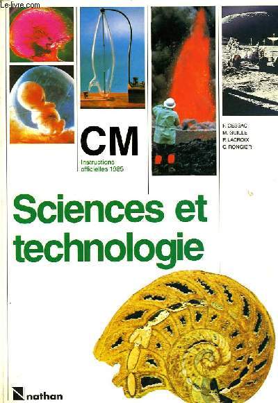 SCIENCES ET TECHNOLOGIE, CM