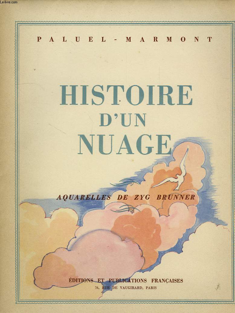 HISTOIRE D'UN NUAGE