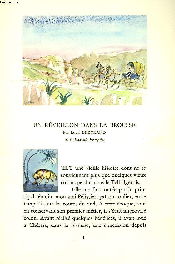 CINQ HISTOIRES DE FRANCE: UN REVEILLON DANS LA BROUSSE, LES CHERCHEURS D'OR, LE SEIGNEUR-DE-LA-BAIE, LE PARADIS PERDU, LA LECON