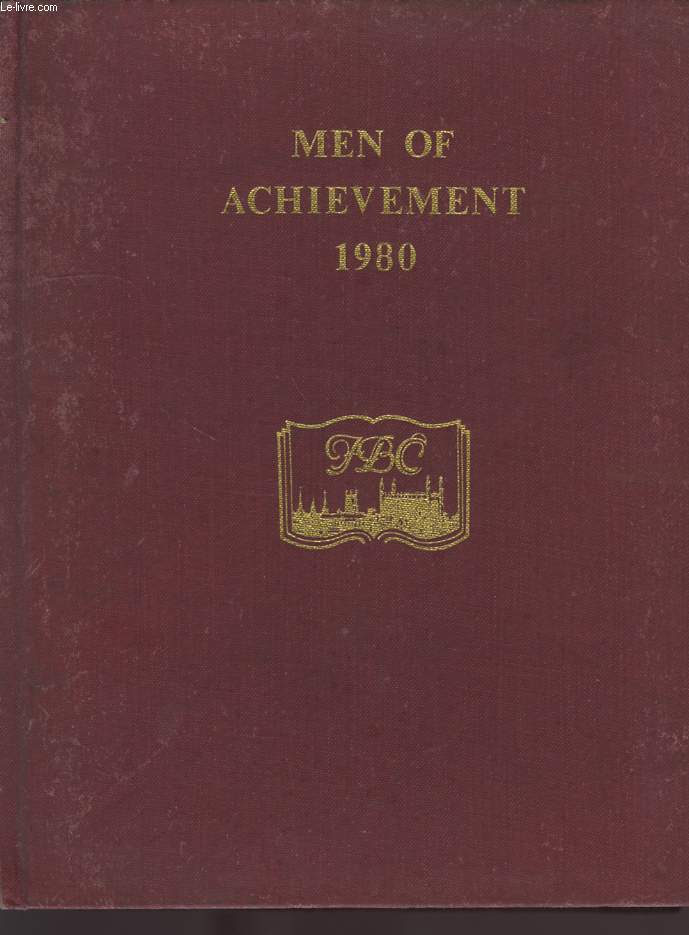 MEN OF ACHIEVEMENT, VOL. 7, 1980