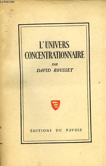 L'UNIVERS CONCENTRATIONNAIRE