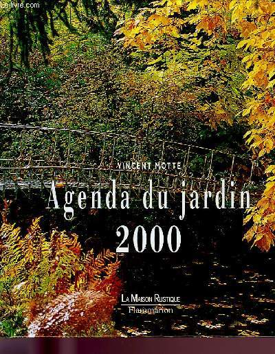 AGENDA DU JARDIN 2000