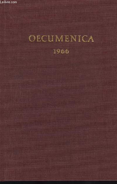 OECUMENICA, ANNALES DE RECHERCHE OECUMENIQUE, 1966