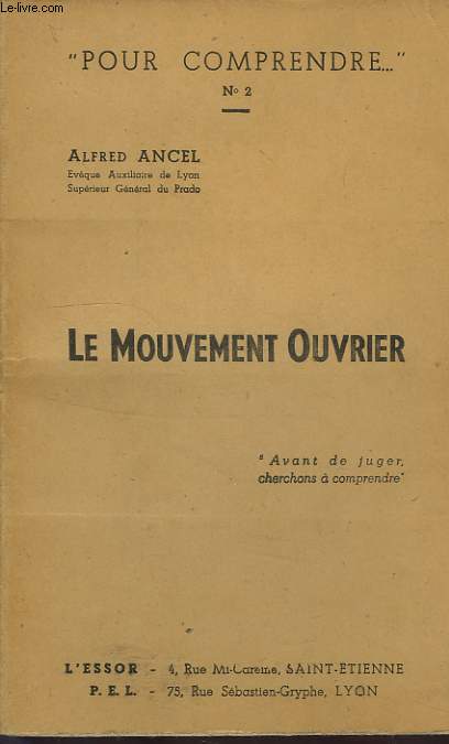 LE MOUVEMENT OUVRIER