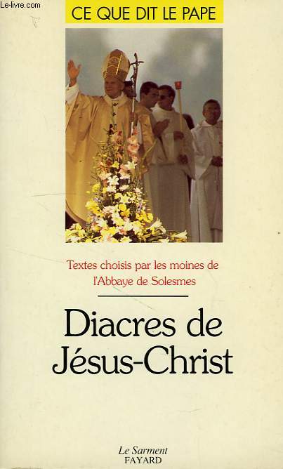 DIACRES DE JESUS-CHRIST
