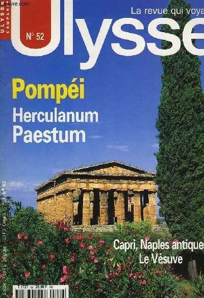 ULYSSE, N52, JAN.-FEV. 1997, POMPEI, HERCULANUM, PAESTUM