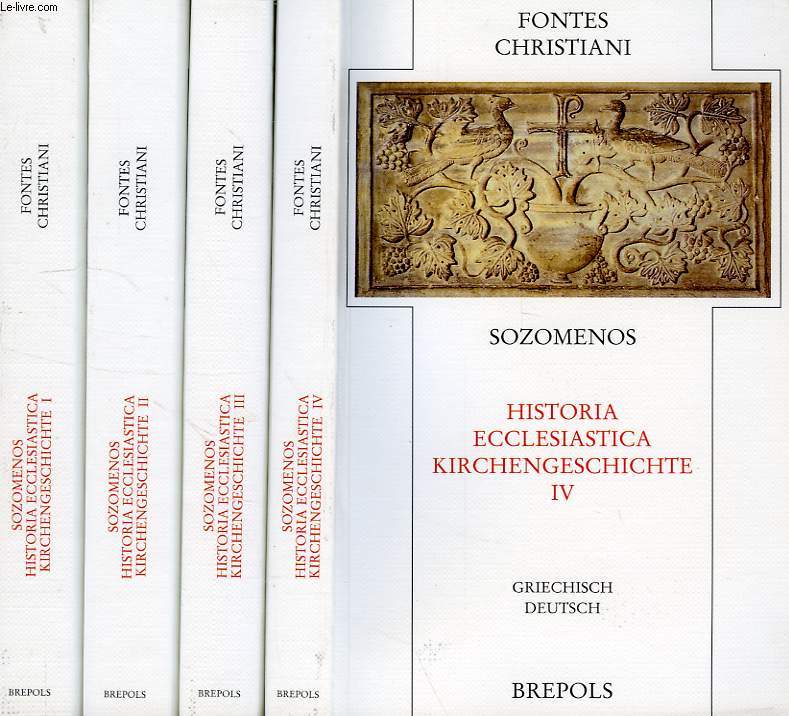 HISTORIA ECCLESIASTICA, KIRCHENGESCHICHTE, 4 TOMES