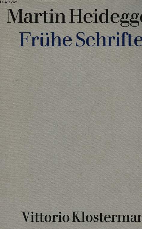 FRHE SCHRIFTEN