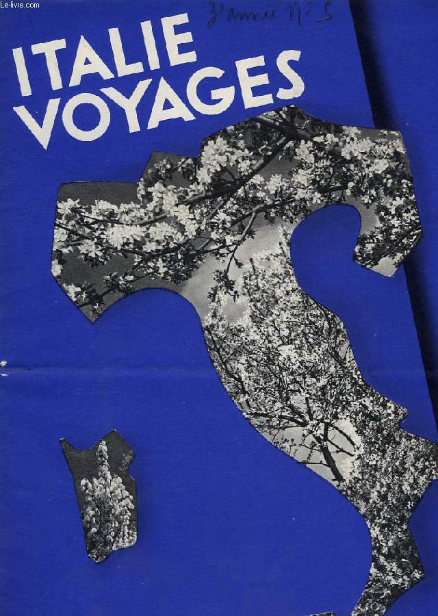 ITALIE-VOYAGES, 3e ANNEE, N 5, MARS 1935, REVUE TOURISTIQUE DE L'ENIT ET DES CHEMINS DE FER DE L'ETAT