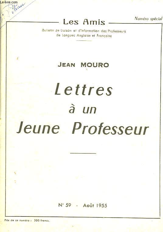 LETTRES A UN JEUNE PROFESSEUR