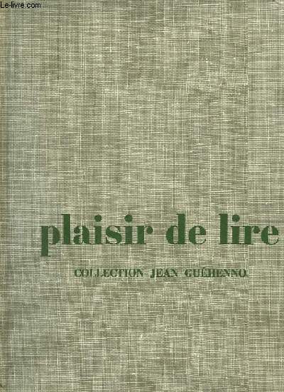 PLAISIR DE LIRE, CLASSE DE 3e