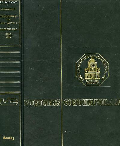 L'ALLEMAGNE IMPERIALE ET REPUBLICAINE, 1900-1933
