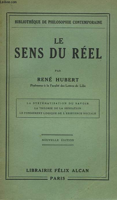 LE SENS DU REEL