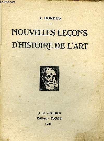 NOUVELLES LECONS D'HISTOIRE DE L'ART