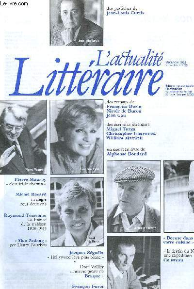 L'ACTUALITE LITTERAIRE, N 35, MARS-MAI 1982