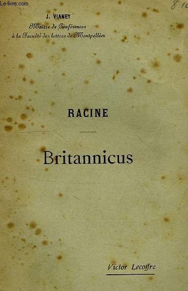 BRITANNICUS, TRAGEDIE