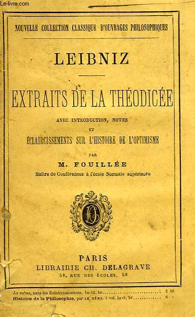 EXTRAITS DE LA THEODICEE