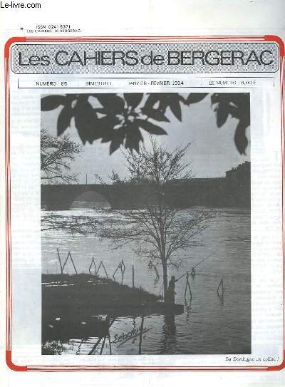 LES CAHIERS DE BERGERAC, N 85, JAN.-FEV. 1994