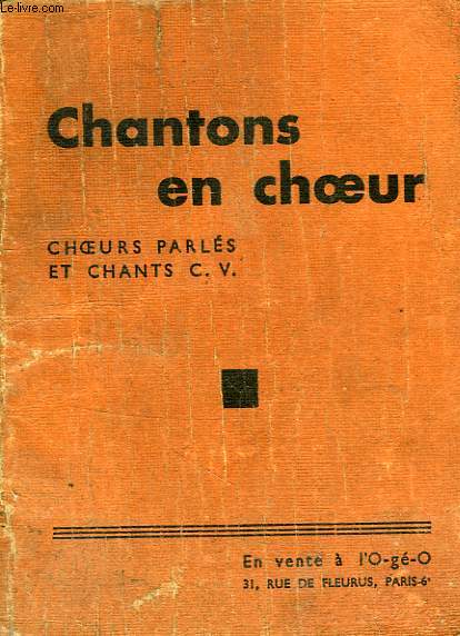 CHANTONS EN CHOEUR